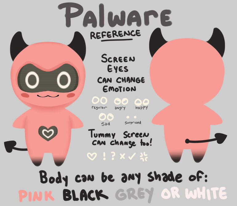 PALWARE design sheet