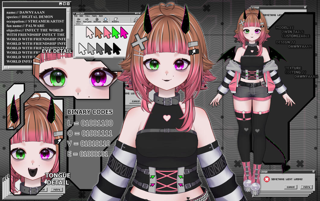 DAWNYAAAN design sheet